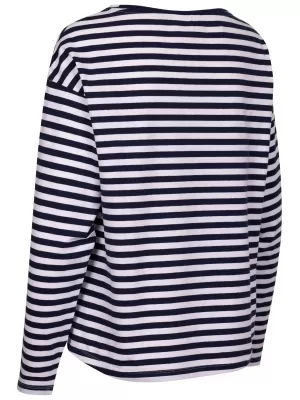 Damen-Sweatshirt TRESPASS THELMA MARINEBLAUER STREIFEN