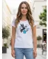 Frauen t -Shirt mit kurzen Ärmeln ALTISPORT ALW192122 WEIß