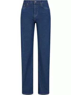 Damen URBAN CLASSICS TB7193 MITTELGROßEN BLAU GEWASCHEN