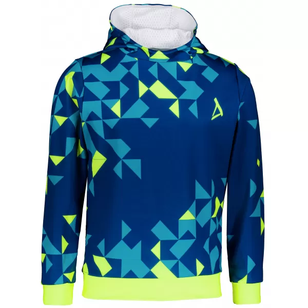  Hochwertiges Funktions-Sweatshirt für Herren ALTISPORT VOJ/ALM108MI01 MARINE-NEONGELB 