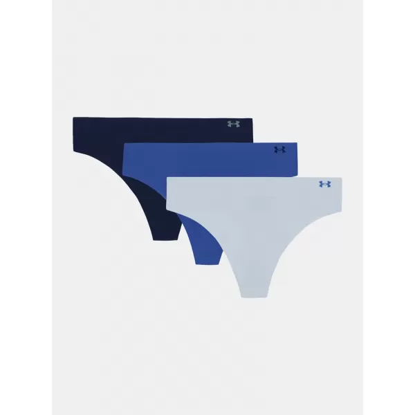  Damen-Tanga UNDER ARMOUR UA PURE STRETCH NS (3KS) 1383893-453 BLAUE RUHE 