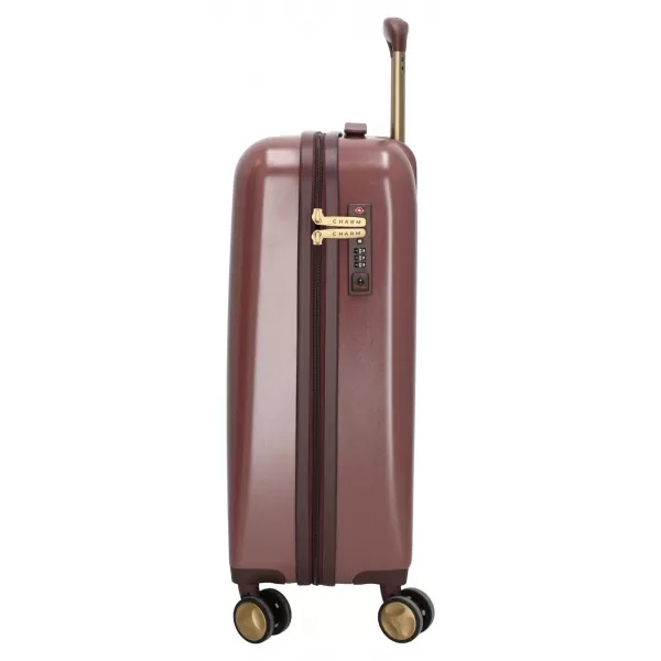  Koffer CHARM LONDON CAPETOWN S BURGUND 