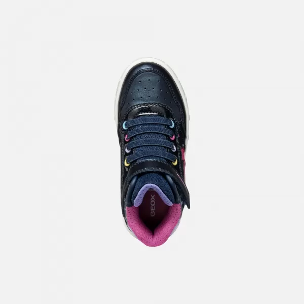  Mädchen-Sneaker GEOX SKYLIN J568WB0PVKCC4243 DUNKELBLAU 