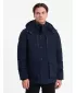 Herren-Winterjacke OMBRE OM-JAHP-0306 MARINEBLAU