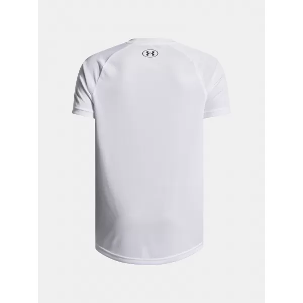  T-Shirt für Jungen UNDER ARMOUR UA TECH 2.0 SS 1363284-100 WEIß 