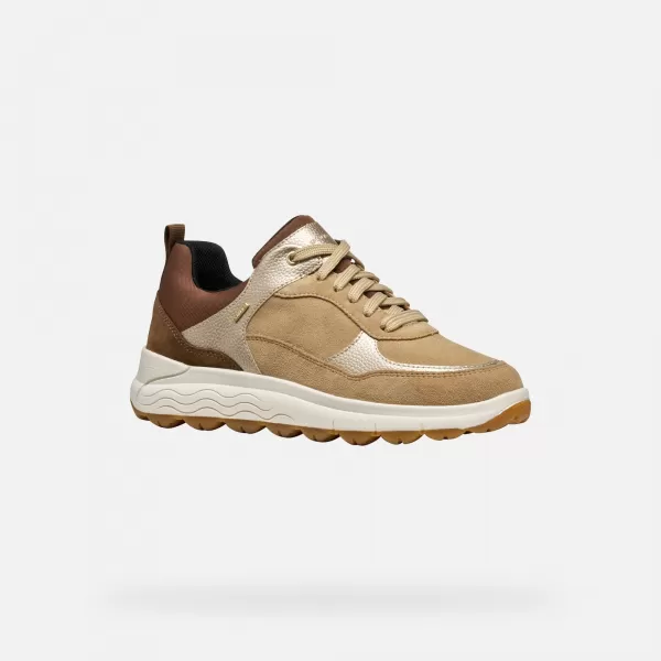 Damen-Sneaker GEOX SPHERICA 4X4 B ABX G009280 BEIGE 