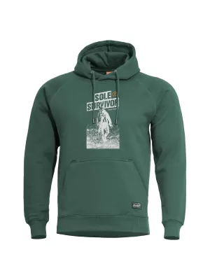Sweatshirt PENTAGON PHAETON HOOD SWEATER K09021-SS83 SPRINGBOCK GRÜN