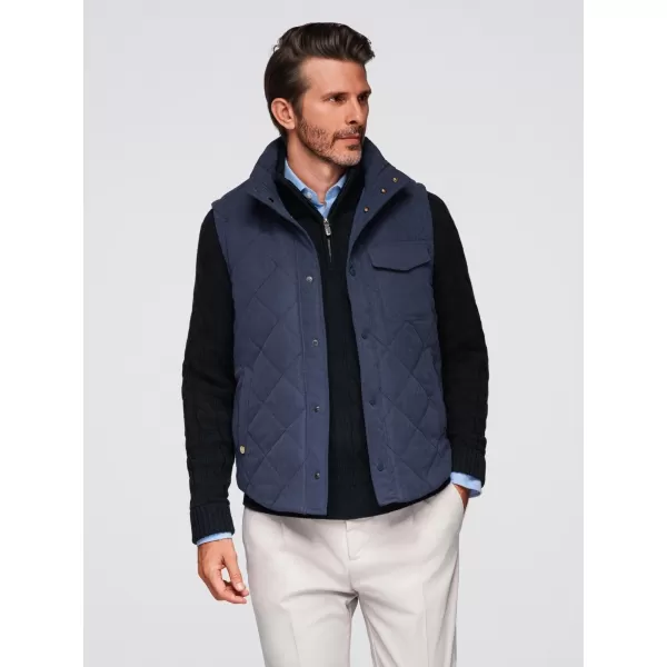  Weste OMBRE OM-JAVJ-0277 MARINEBLAU 
