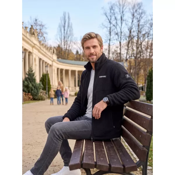  Herren-Sweatshirt ALTISPORT OMAL SCHWARZ 
