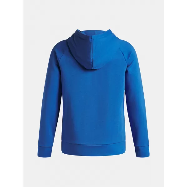  Jungen-Sweatshirt UNDER ARMOUR UA RIVAL FLEECE HOODIE 1379792-402 BLAU 