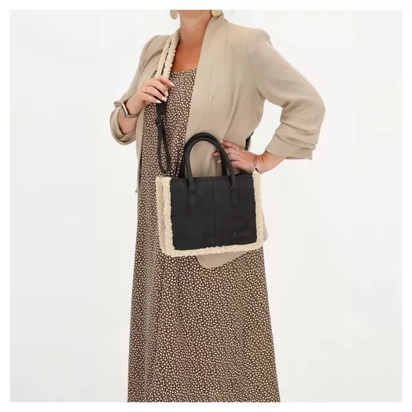  Handtasche ZEBRA TRENDS EMMY 23025 SCHWARZ 