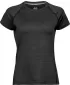 Damen-T-Shirt TEE JAYS | TJ 7021 SCHWARZE MELANGE