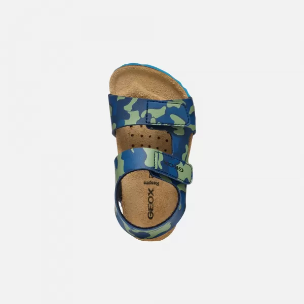  Sandalen für Jungen GEOX CHALKI BLAU 