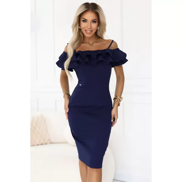  Kleid NUMOCO 599-3 DUNKELBLAU 