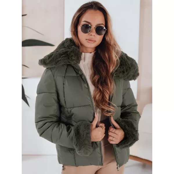  Damenjacke DSTREET TY5068 GRÜN 