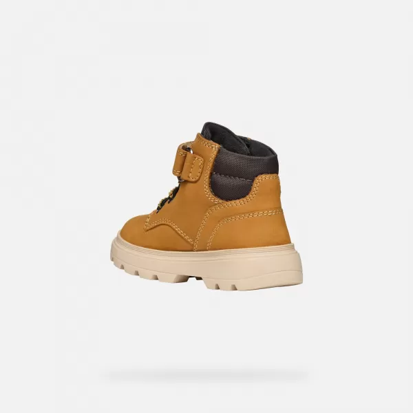  Stiefeletten für Jungen GEOX KIDDARTAH BERNSTEIN 