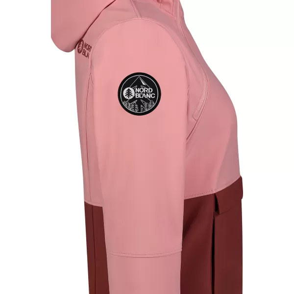  Softshell-Anorak für Damen NORDBLANC NBWSL8275 HELLROSA 