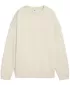 Damen Sweatshirt PUMA ESS OVERSIZED CREW FL 68540087 ALPINER SCHNEE