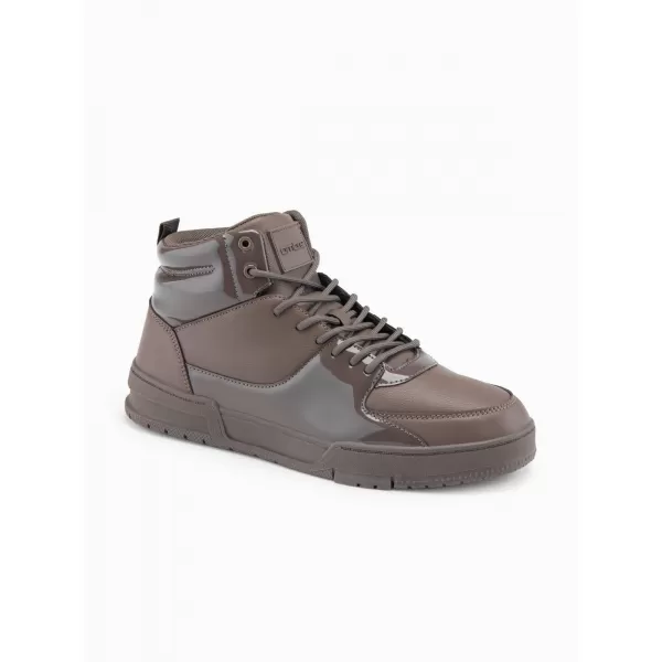  Herrenschuhe OMBRE OM-FOSH-0178 DUNKELBRAUN 
