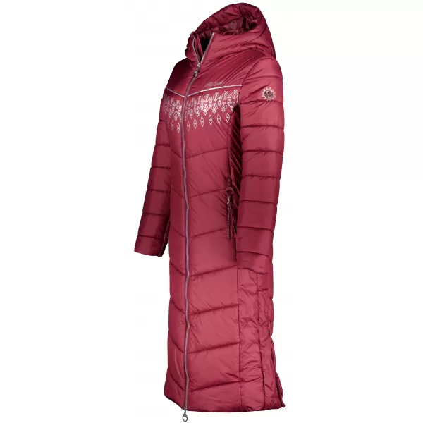  Damenmantel ALTISPORT GIULIA BURGUND 