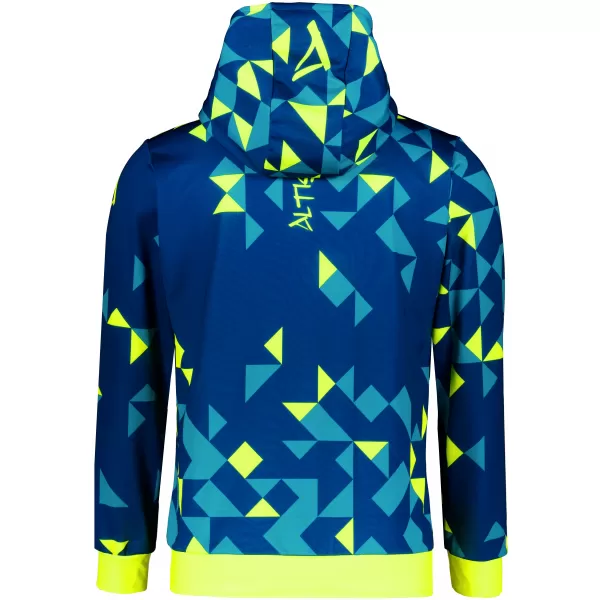  Hochwertiges Funktions-Sweatshirt für Herren ALTISPORT VOJ/ALM108MI01 MARINE-NEONGELB 