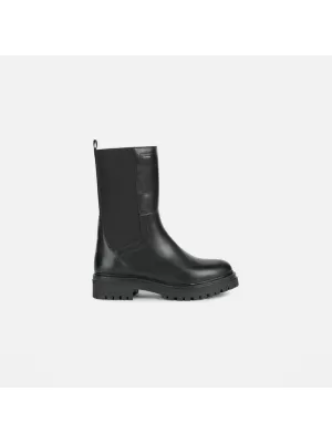 Damen-Schnürschuhe GEOX IRIDEA B ABX SCHWARZ