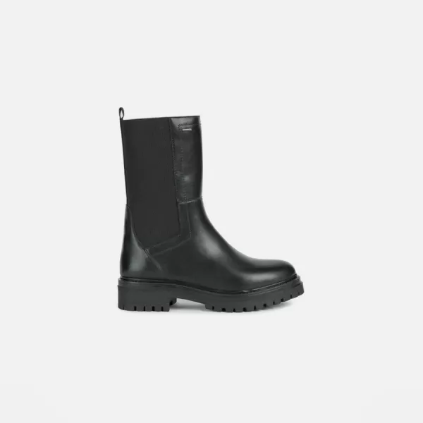  Damen-Schnürschuhe GEOX IRIDEA B ABX SCHWARZ 
