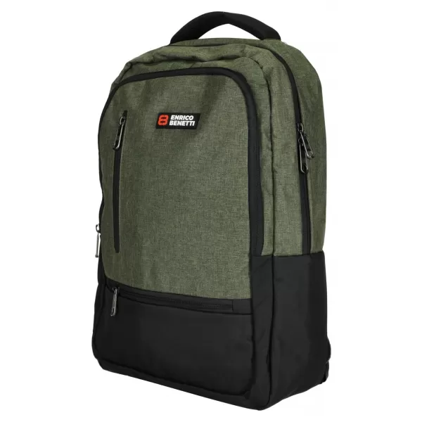  Rucksack ENRICO BENETTI HAMBURG 15 NOTEBOOK BACKPACK OLIVE 