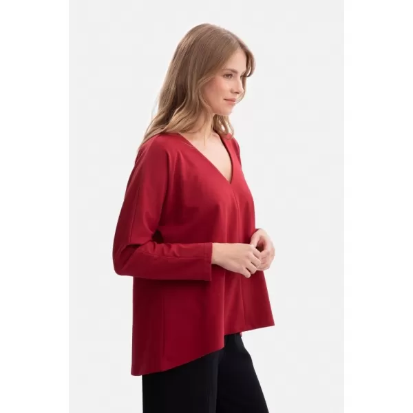  Damenbluse BEWEAR B304 KASTANIENBRAUN 