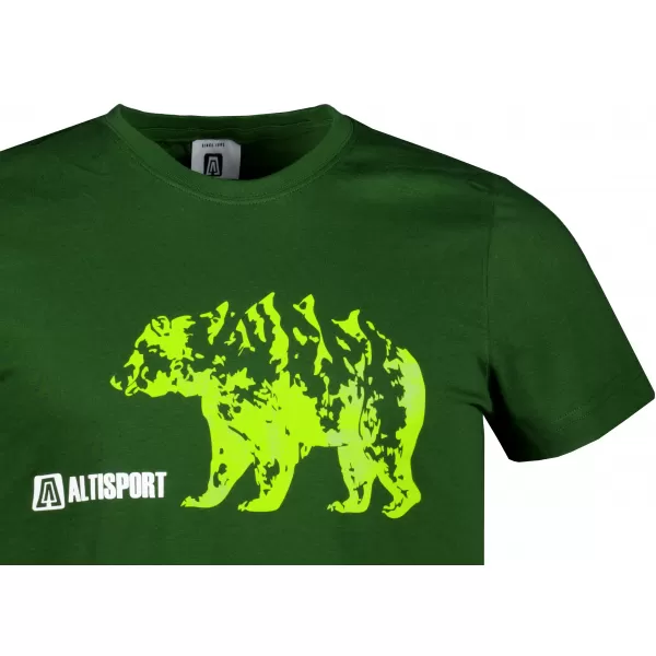  Herren t -Shirt mit kurzen Ärmeln ALTISPORT ALM193129 FLASCHE 