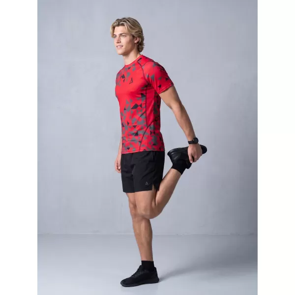  Funktionelle Kompression von Männern t -Shirt Premium ALTISPORT VOJ/ALM108TR04 ROT 