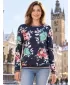 Damen-T-Shirt ALTISPORT GAIA DUNKELBLAU