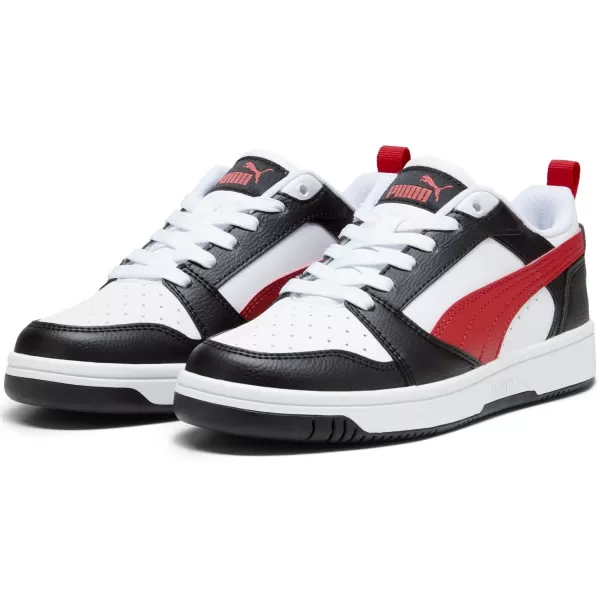  Babyschuhe PUMA REBOUND V6 LO JR 39383304 PUMA WEIß/ROT/SCHWARZ 
