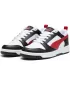 Babyschuhe PUMA REBOUND V6 LO JR 39383304 PUMA WEIß/ROT/SCHWARZ
