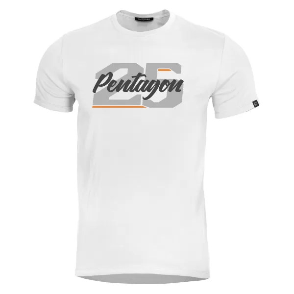  T-Shirt PENTAGON AGERON TWENTY FIVE K09012 WEIß 