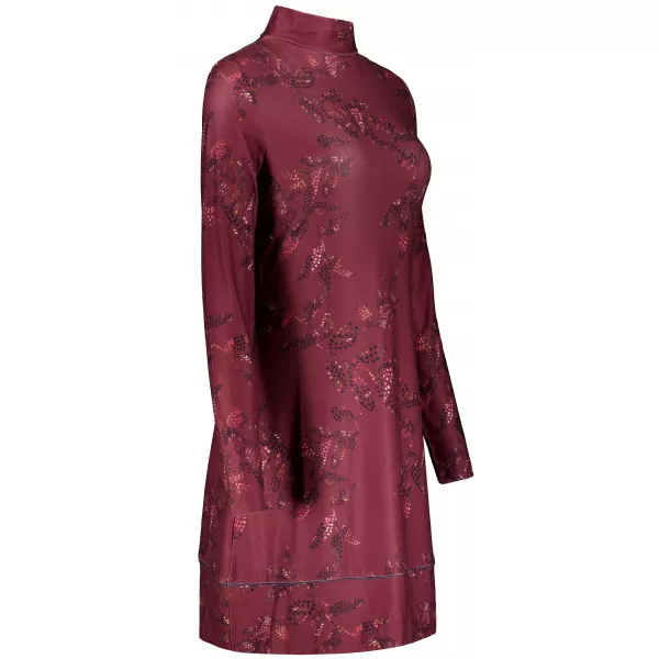  Rollkragenpullover für Damen ALTISPORT GWENITH BURGUND 