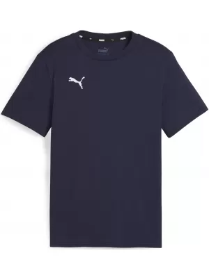 T -Shirt PUMA TEAMGOAL CASUALS TEE JR 658616_06 PUMA NAVY/PUMA WHITE