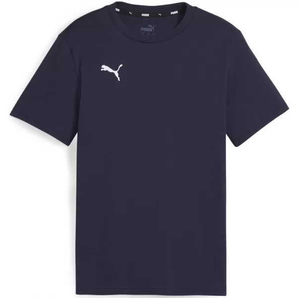  T -Shirt PUMA TEAMGOAL CASUALS TEE JR 658616_06 PUMA NAVY/PUMA WHITE 