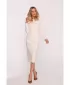 Kleid STYLOVE S412 ELFENBEIN