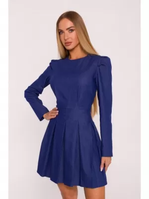 Kleid MOE M884 BLAU