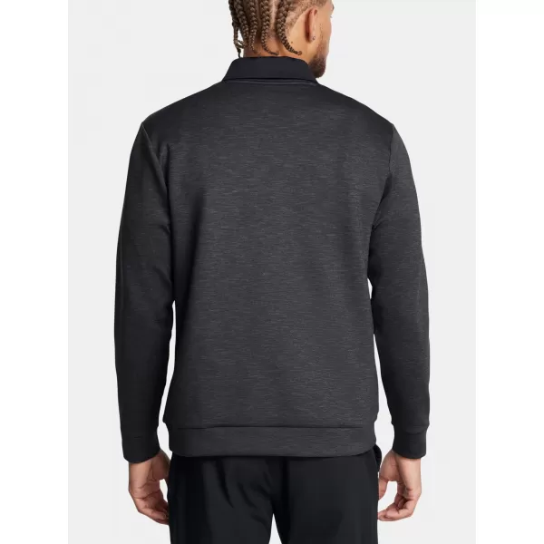  Herren-Sweatshirt UNDER ARMOUR UA DRIVE MIDLAYER CREW 1387122-001 SCHWARZ 