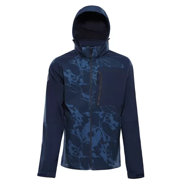  Herren -Softshelljacke ALPINE PRO HOOR BLAU 