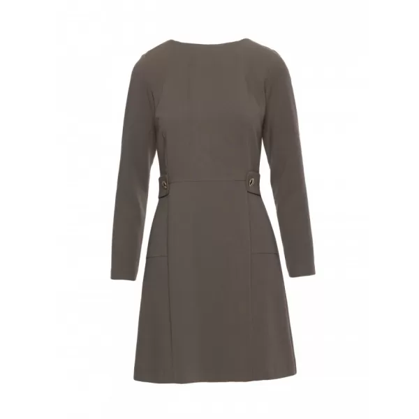  Kleid STYLOVE S419 KHAKI 