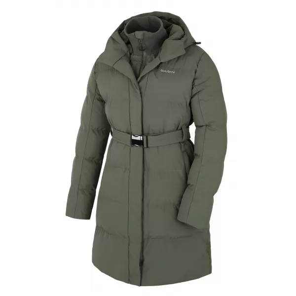  Damenmantel HUSKY NERINE L KHAKI 