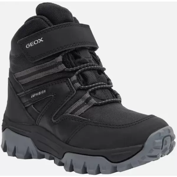  Jungenschuhe GEOX HIMALAYA ABX SCHWARZ 