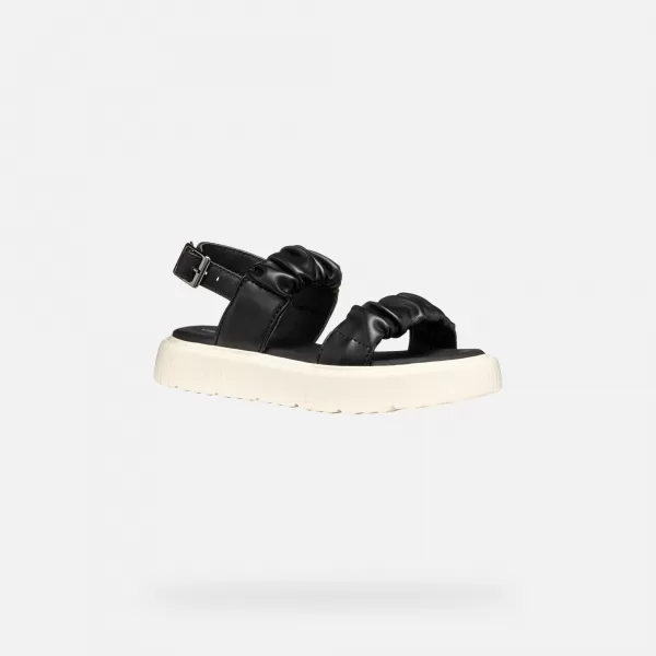  Sandalen für Mädchen GEOX KODETTE SCHWARZ 
