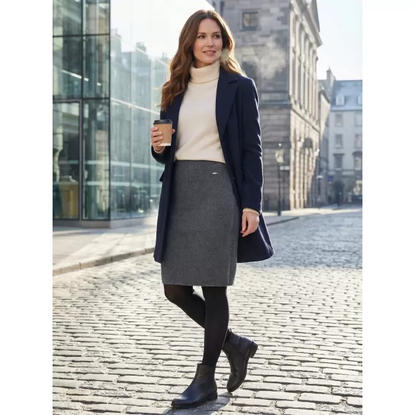  Damenrock ALTISPORT GRETA DUNKELGRAUE HIGHLIGHTS 