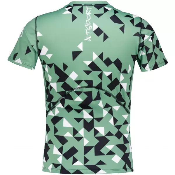  Funktionelle Kompression von Männern t -Shirt Premium ALTISPORT VOJ/ALM108TR04 MILITÄR 