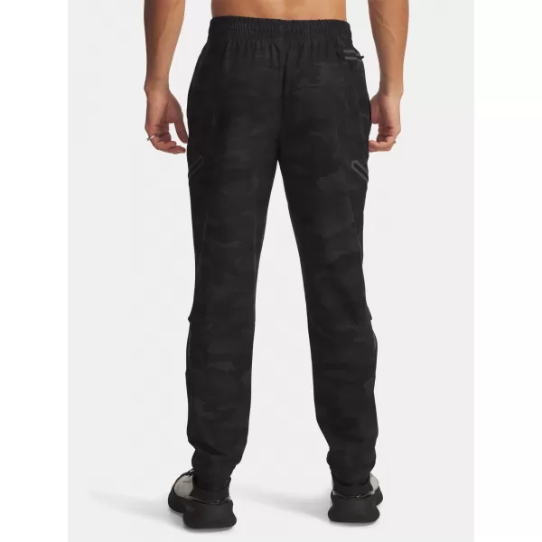  Sporthose für Herren UNDER ARMOUR UA UNSTOPPABLE CARGO PANT 1390256-003 SCHWARZ 