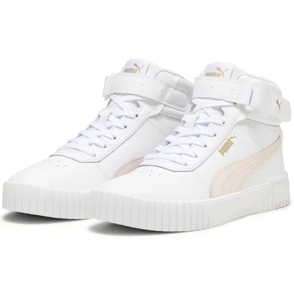  Stiefel PUMA CARINA 2.0 MID 38585107 PUMA WEIß/FROSTIGES ROSA/GOLD 